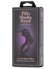 Load image into Gallery viewer, Fifty Shades Freed Lost In Each Other Rechargeable Rabbit Vibrating Love Ring