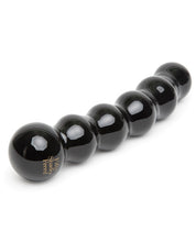 Load image into Gallery viewer, Fifty Shades Freed Its Divine Glass Beaded Dildo - Black