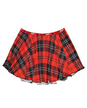 Load image into Gallery viewer, Vibes Lit Af Skirt Plaid M-l