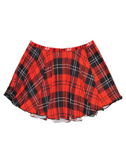Load image into Gallery viewer, Vibes Lit Af Skirt Plaid S-m