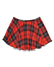 Load image into Gallery viewer, Vibes Fuck Off Skirt Plaid L-xl
