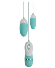 Load image into Gallery viewer, Gigaluv Dual Vibra Bullets - 10 Functions Tiffany Blue