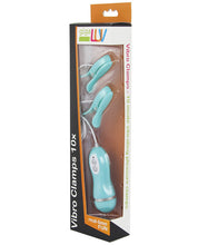 Load image into Gallery viewer, Gigaluv Vibro Clamps - 10 Functions Tiffany Blue