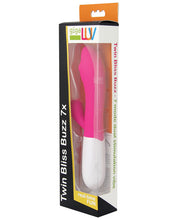 Load image into Gallery viewer, Gigaluv Twin Bliss Buzz - 7 Functions Pink