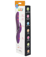 Load image into Gallery viewer, Gigaluv Rechargeable Le Lavish Rabbit - 10 Functions Purple