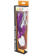 Load image into Gallery viewer, Gigaluv Warm Me Wabbit - 10 Functions Purple