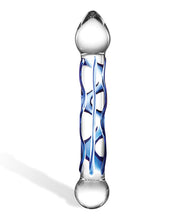 Load image into Gallery viewer, Glas 6.5" Tip Textured Glass Dildo