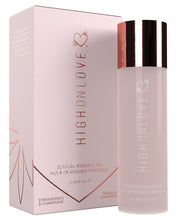 Load image into Gallery viewer, High On Love Hemp Massage Oil - Strawberries