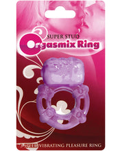 Load image into Gallery viewer, Super Stud Orgasmix Ring Pleasure Ring 3 Speed - Purple