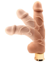Load image into Gallery viewer, Skinsations Gold Series Bonanza 6.5" Vibrating Dildo