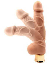 Load image into Gallery viewer, Skinsations Gold Series Gravy Train 7" Vibrating Dildo