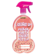 Load image into Gallery viewer, Bachelorette Pecker Party Liquored Up Empty Squirt Bottle - 10 Oz