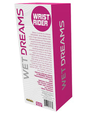 Load image into Gallery viewer, Wet Dreams Wrist Rider Finger Play Sleeve W- Wrist Strap - Blue