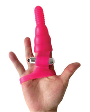 Load image into Gallery viewer, Wet Dreams Wrist Rider Finger Play Sleeve W- Wrist Strap - Blue