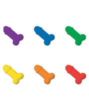 Load image into Gallery viewer, Rainbow Pecker Shape Candies In Tin-carded
