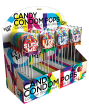 Load image into Gallery viewer, Candy Condom Pops Candy Shape Lollipops - Display Of 24