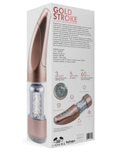 Load image into Gallery viewer, Gold Stroke Rotating Stroker