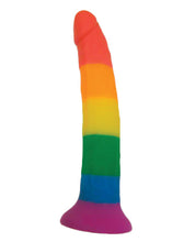 Load image into Gallery viewer, Rainbow 7" Strap On Dildo W-harness