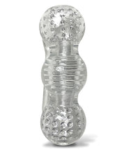 Load image into Gallery viewer, The 9's Clear Stroke Threeway Masturbator