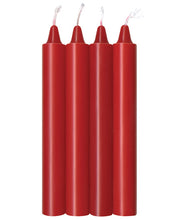 Load image into Gallery viewer, The 9's Make Me Melt Sensual Warm Drip Candles - Red Hot Pack Of 4