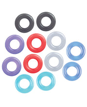 Load image into Gallery viewer, The 9's Baller's Dozen 12pc Cockring Set - Asst. Colors