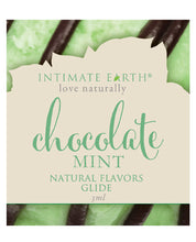 Load image into Gallery viewer, Intimate Earth Chocolate Mint Oil Foil - 3ml