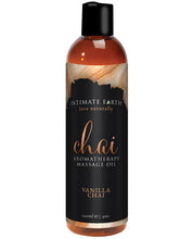 Load image into Gallery viewer, Intimate Earth Chai Massage Oil - 120 Ml Vanilla &amp; Chai