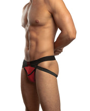 Load image into Gallery viewer, Jack Adams All Sport X Fly Jock Red-black Sm