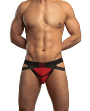 Load image into Gallery viewer, Jack Adams All Sport X Fly Jock Red-black Xl