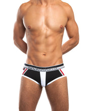 Load image into Gallery viewer, Jack Adams Race Brief Black-white Xl
