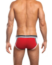 Load image into Gallery viewer, Jack Adams Race Brief Red-white Xl