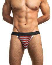 Load image into Gallery viewer, Jack Adams Lux Drift Jockstrap Red Md