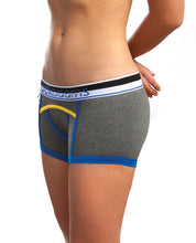 Load image into Gallery viewer, Jack Adams Women's Cross Train Boy Short Charcoal Xl