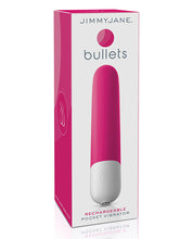 Load image into Gallery viewer, Jimmyjane Bullets Rechargeable Pocket Bullet - Pink