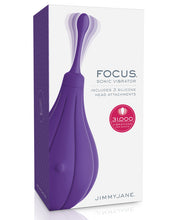 Load image into Gallery viewer, Focus Sonic Vibrator - Includes 3 Silicone Head Attachments