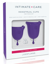 Load image into Gallery viewer, Jimmyjane Intimate Care Menstrual Cups - Purple