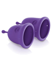Load image into Gallery viewer, Jimmyjane Intimate Care Menstrual Cups - Purple
