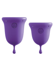Load image into Gallery viewer, Jimmyjane Intimate Care Menstrual Cups - Purple