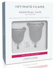 Load image into Gallery viewer, Jimmyjane Intimate Care Menstrual Cups - Clear