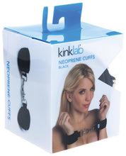 Load image into Gallery viewer, Kinklab Neoprene Cuffs - Black