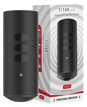 Load image into Gallery viewer, Kiiroo Titan Interactive Vibrating Stroker - Black