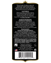 Load image into Gallery viewer, Kama Sutra Naturals Massage Oil - Vanilla Sandlewood