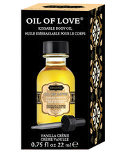 Load image into Gallery viewer, Kama Sutra Oil Of Love - .75 Oz Vanilla Creme