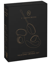 Load image into Gallery viewer, Lamourose Paramour Silicone Cradles - Black