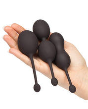 Load image into Gallery viewer, Coco De Mer Catherine Pleasure Balls Set - Black