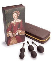 Load image into Gallery viewer, Coco De Mer Catherine Pleasure Balls Set - Black