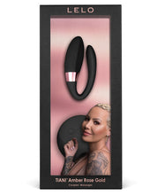 Load image into Gallery viewer, Lelo Tiani Amber Rose Gold Couples Massager