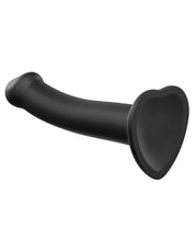 Load image into Gallery viewer, Strap On Me Silicone Bendable Dildo Medium - Black