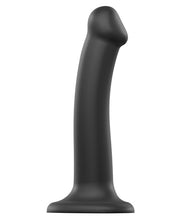 Load image into Gallery viewer, Strap On Me Silicone Bendable Dildo Medium - Black