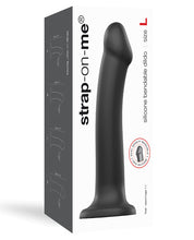 Load image into Gallery viewer, Strap On Me Silicone Bendable Dildo Large - Black